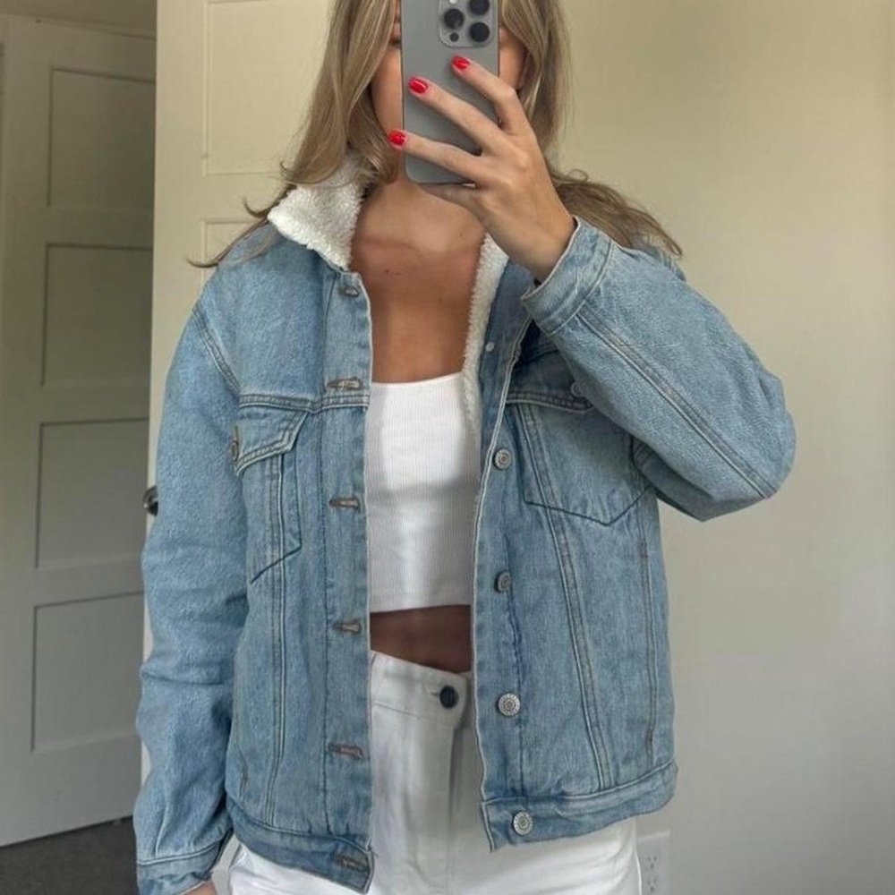 Brandy Melville Blue Demin Jacket